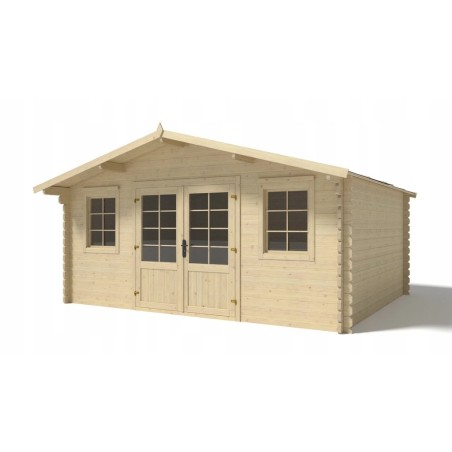 Houten tuinhuis 19.2 m² - 4.8x4 m - 40 mm