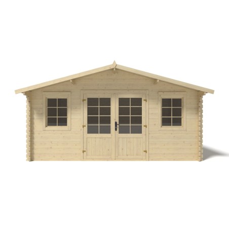 Houten tuinhuis 19.2 m² - 4.8x4 m - 40 mm