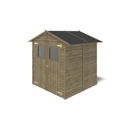 Houten tuinhuis 3.46 m² - 1.9x1.82 m - 12.5 mm - Geïmpregneerd