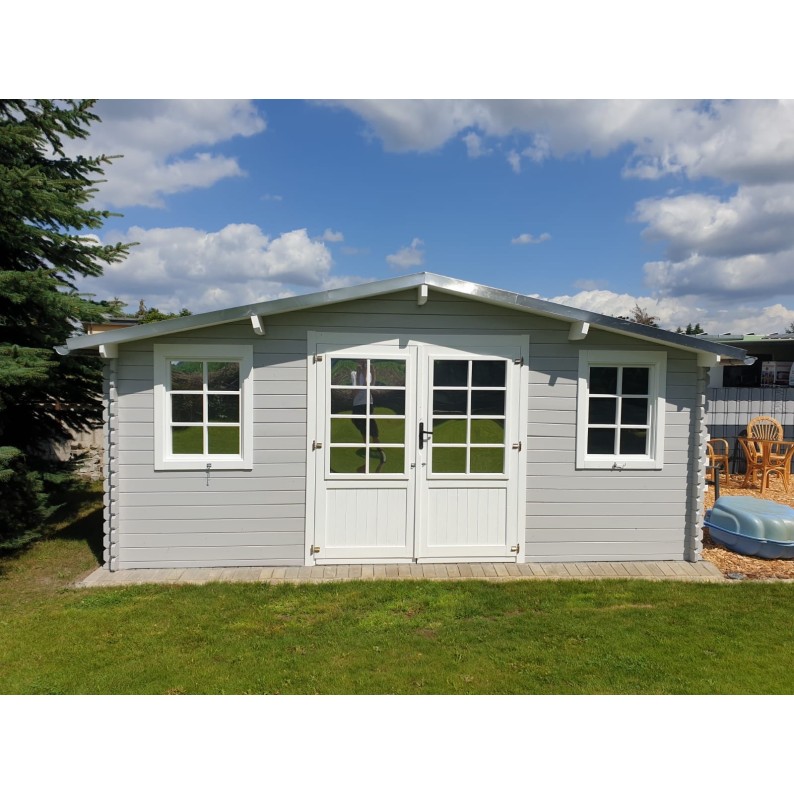 Tuinhuis Gotenburg 500x400 cm | 28mm | Onbehandeld