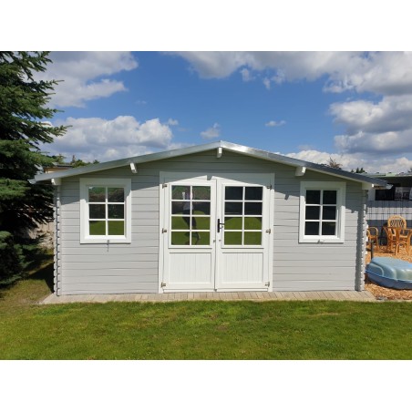Tuinhuis Gotenburg 500x400 cm | 28mm | Onbehandeld