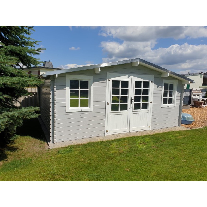 Houten tuinhuis 20 m² - 5x4 m - 28 mm