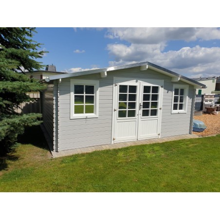 Houten tuinhuis 20 m² - 5x4 m - 28 mm