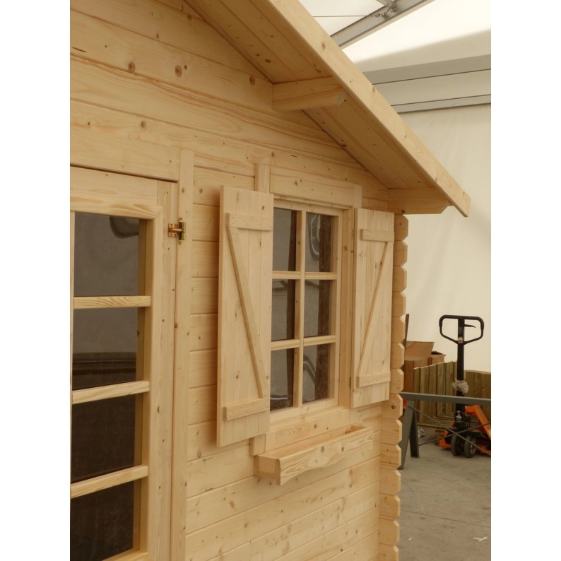 Houten tuinhuis 12 m² - 4x3 m - 28 mm