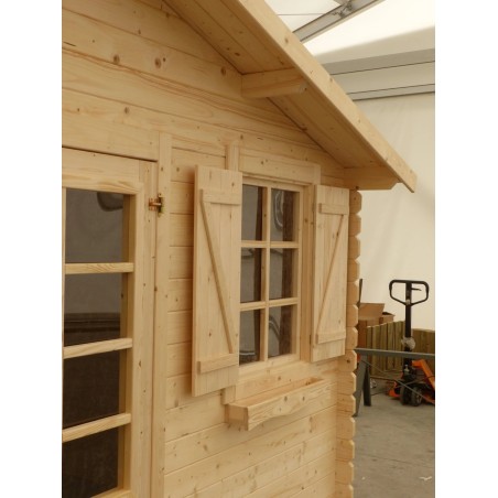 Houten tuinhuis 12 m² - 4x3 m - 28 mm