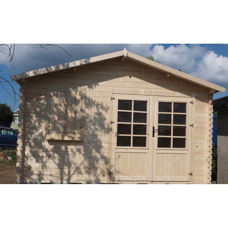 Houten tuinhuis 12 m² - 4x3 m - 28 mm