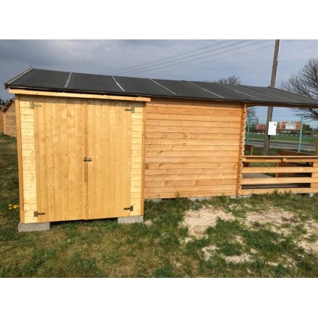 Tuingereedschapskast 1.66x0.82 m H.1.86