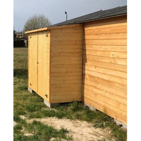 Tuingereedschapskast 1.66x0.82 m H.1.86