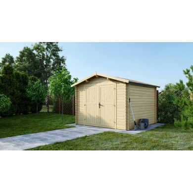 Houten tuinhuis 9 m² - 3x3 m - 28 mm