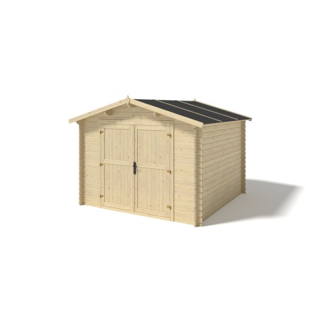 Houten tuinhuis 9 m² - 3x3 m - 28 mm