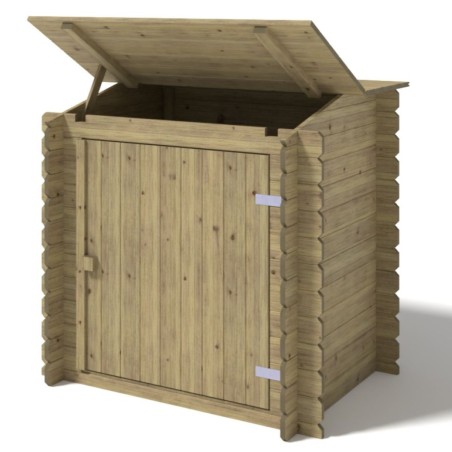 Tuinkast voor zwembadapparatuur 1.2x0.89 m H.1.13 m - Geïmpregneerd