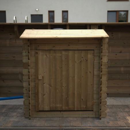 Tuinkast voor zwembadapparatuur 1.2x0.89 m H.1.13 m - Geïmpregneerd