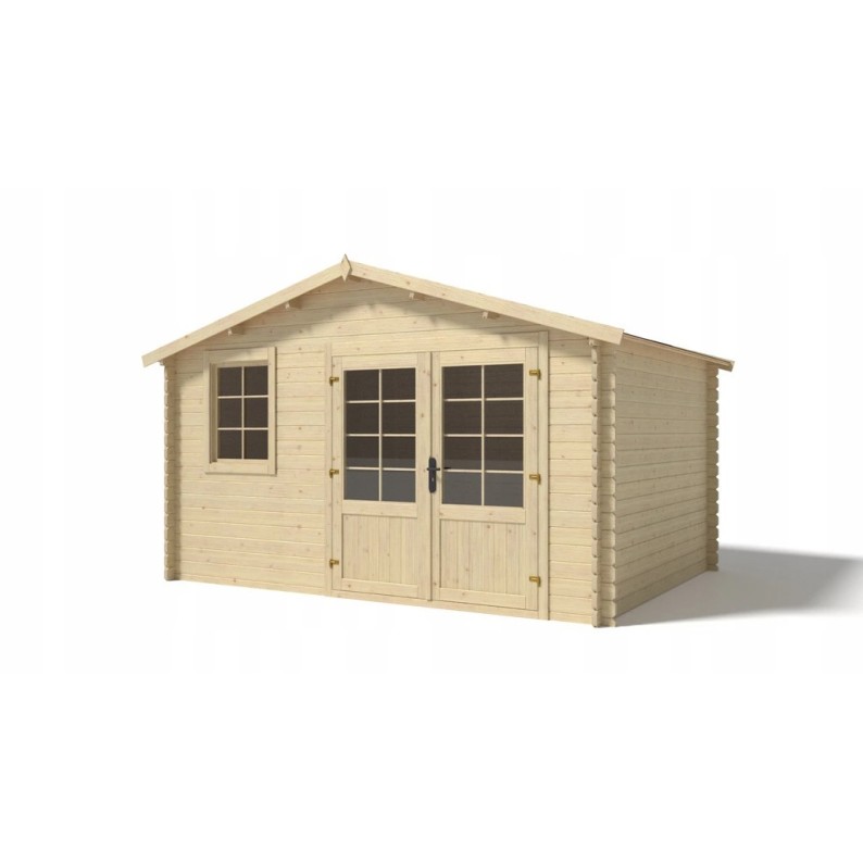 Houten tuinhuis 11.7 m² - 3.9x3 m - 34 mm
