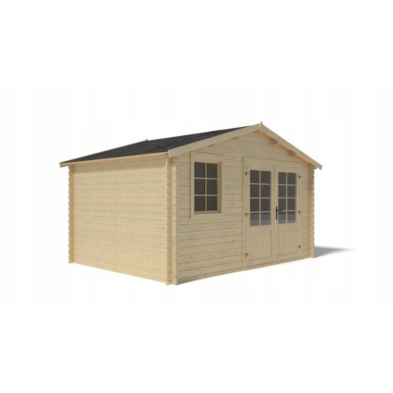 Houten tuinhuis 11.7 m² - 3.9x3 m - 34 mm