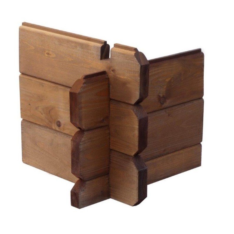 Houten tuinhuis 15.2 m² - 3.9x3.9 m - 34 mm - Geïmpregneerd