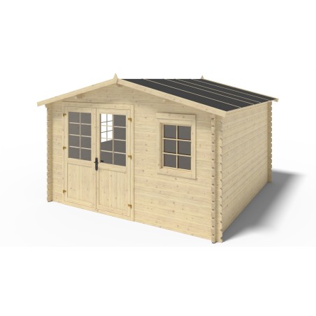 Tuinhuis Munster 400x400 cm| 40mm | Onbehandeld