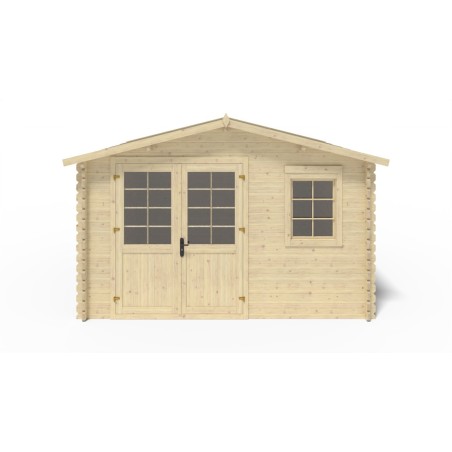 Tuinhuis Munster 400x400 cm| 40mm | Onbehandeld