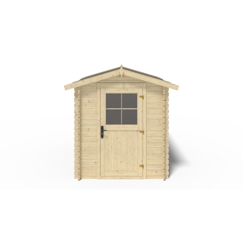 Houten tuinhuis 4.75 m² - 1.9x2.5 m - 28 mm