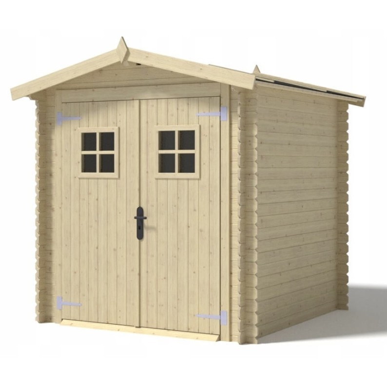 Houten tuinhuis 4 m² - 2x2 m - 19 mm