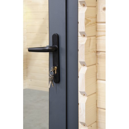 Houten tuinhuis 17.4 m² - 5.79x3 m - 28 mm