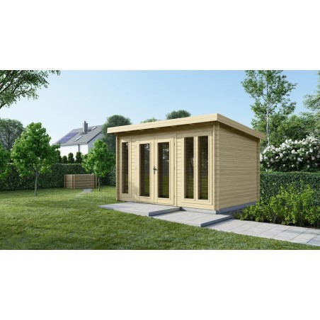 Houten tuinhuis 12 m² - 4x3 m - 34 mm