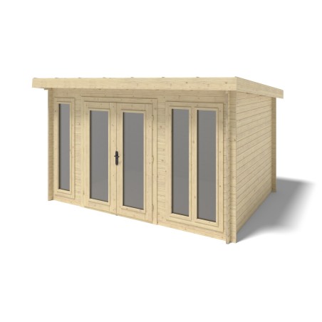 Houten tuinhuis 12 m² - 4x3 m - 34 mm
