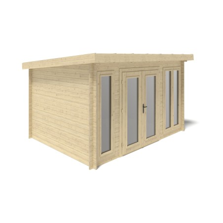 Houten tuinhuis 12 m² - 4x3 m - 34 mm