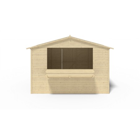 Kiosk, kraam, handelshuis 5.72 m² – 3.11x1.84 m – 19 mm