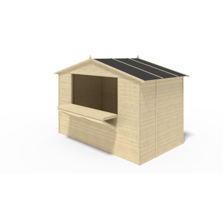 Kiosk, kraam, handelshuis 5.72 m² – 3.11x1.84 m – 19 mm