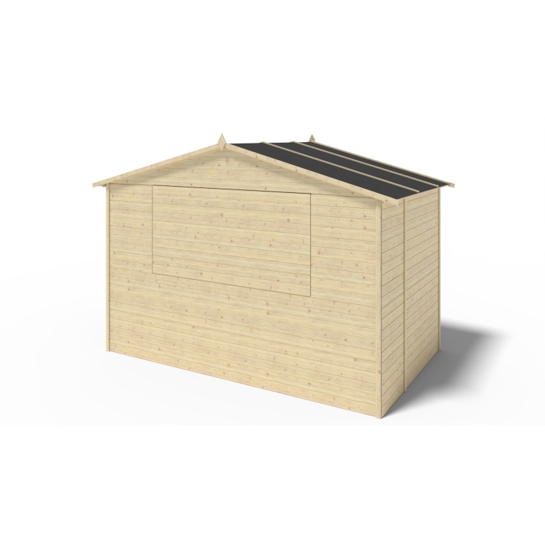 Kiosk, kraam, handelshuis 5.72 m² – 3.11x1.84 m – 19 mm