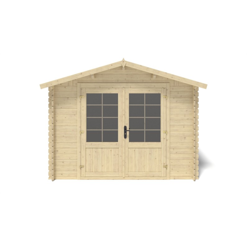 Houten tuinhuis 12 m² - 3x4 m - 28 mm