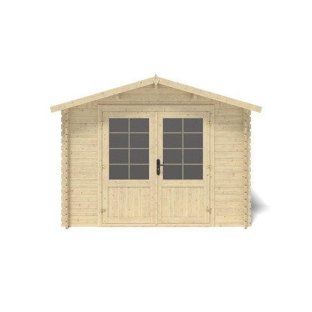 Houten tuinhuis 12 m² - 3x4 m - 28 mm