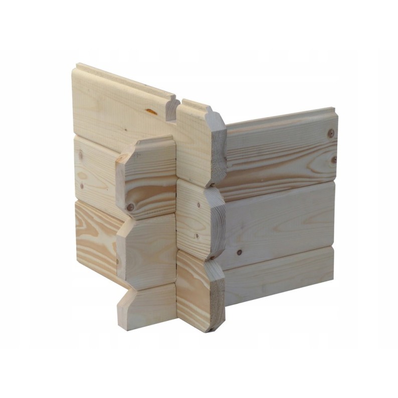 Houten tuinhuis 12 m² - 4x3 m - 28 mm