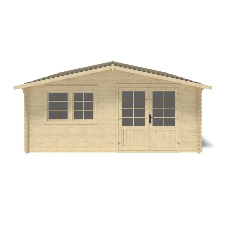 Houten tuinhuis 25 m² - 5x5 m - 34 mm