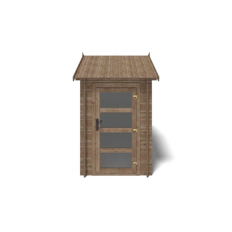 Houten tuinhuis 4.5 m² - 1.5x3 m - 28 mm - Geïmpregneerd