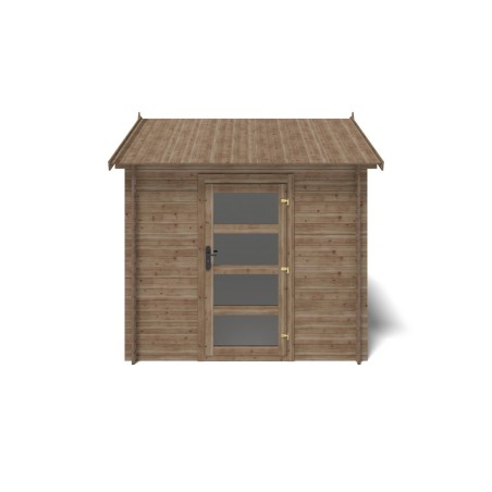 Houten tuinhuis 7.5 m² - 2.5x3 m - 28 mm - Geïmpregneerd
