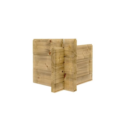 Houten tuinhuis 12 m² - 4x3 m - 40 mm - Geïmpregneerd