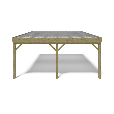 Carport, garageschuilplaats - 5.8x5.06 m - 29 m² - PVC-afdekking