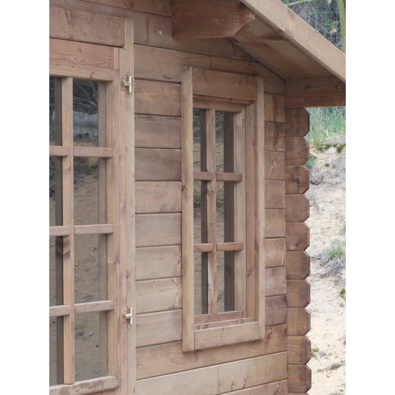 Houten tuinhuis 20 m² - 5x4 m - 28 mm - Geïmpregneerd