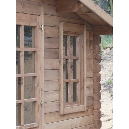 Houten tuinhuis 20 m² - 5x4 m - 28 mm - Geïmpregneerd