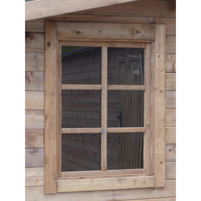 Houten tuinhuis 20 m² - 5x4 m - 28 mm - Geïmpregneerd