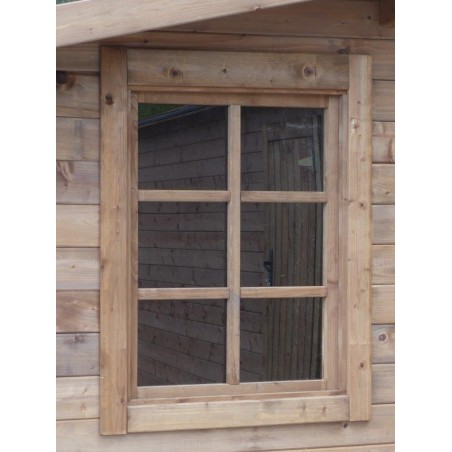 Houten tuinhuis 20 m² - 5x4 m - 28 mm - Geïmpregneerd