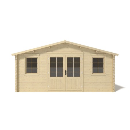 Houten tuinhuis 25 m² - 5x5 m - 40 mm