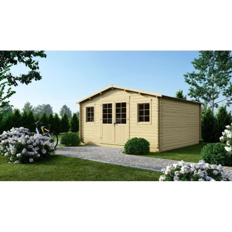 Houten tuinhuis 20 m² - 5x4 m - 40 mm