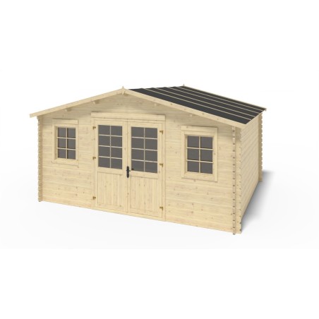 Houten tuinhuis 20 m² - 5x4 m - 40 mm