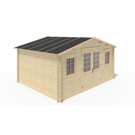 Houten tuinhuis 20 m² - 5x4 m - 40 mm