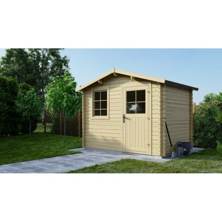 Houten tuinhuis 6 m² - 3x2 m - 28 mm