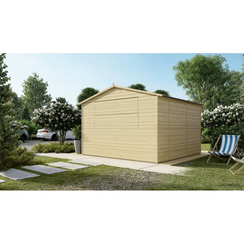 Kiosk, kraam, handelshuis 9.42 m² – 3.11x3.03 m – 19 mm