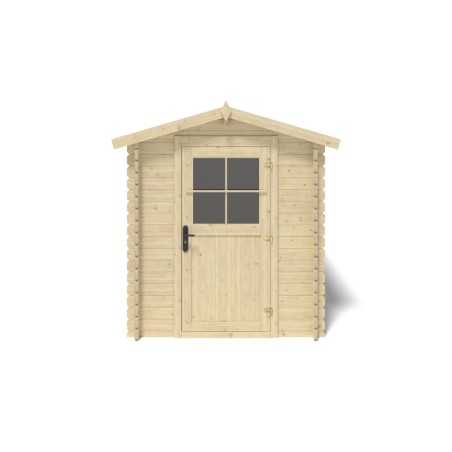 Houten tuinhuis 5.7 m² - 1.9x3 m - 28 mm