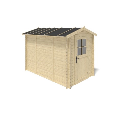 Houten tuinhuis 5.7 m² - 1.9x3 m - 28 mm